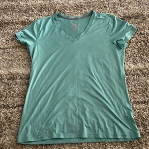 Nike dry fit v neck top